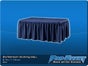 Buffettisch Skirting rot - Galerie - Bild 3