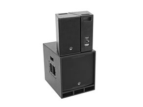 Leistungsstarkes Aktiv-PA-System, 800 W (18"-Sub, 10"-Tops) | Musikanlage