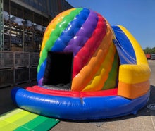 Hüpfburg Disco-Twister mit Rutsche (inkl. Anlieferung)