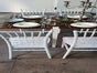 Bistrotisch Industrie Style weiß 80 x 80 cm - Galerie - Bild 4