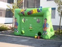 Torwand aufblasbar ~ ROT oder GRÜN ~ Goal ~ Fußballtor ~ bei spass-events