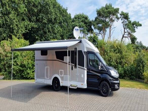 Wohnmobil Sunlight T 680 Automatik mit vollautomatischer Sat Anlage, Doppel Din Radio, Navi, Rückfahrkamera, Fahrradträger und Markise