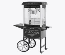 Popcornmaschine schwarz
