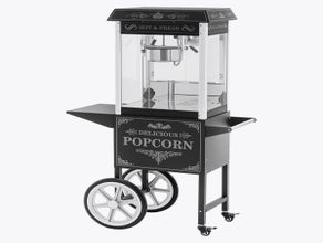 Popcornmaschine schwarz