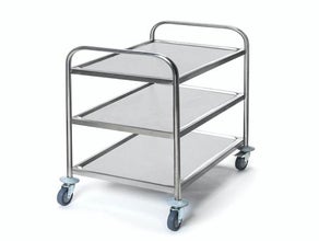 Servicewagen / Servierwagen mit 3 Etagen