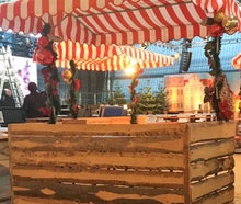 Thekenverblendung - Theke - Bar - Event - Dekoration - Verblendung - Rustikal - Holz