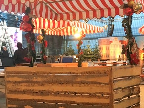 Thekenverblendung - Theke - Bar - Event - Dekoration - Verblendung - Rustikal - Holz