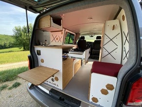 VW T6 - Kastenwagen für 3 mit Campingset und Tempomat