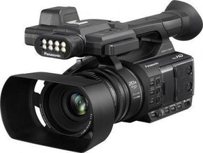 Panasonic Profi FullHD Videokamera / Camcorder AG-AC30 mit SD-Karte und HDMI Out für z.B. Webstream Karten / Livetreams / Videoregiepulte