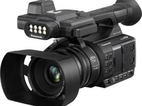 Panasonic Profi FullHD Videokamera / Camcorder AG-AC30 mit SD-Karte und HDMI Out für z.B. Webstream Karten / Livetreams / Videoregiepulte