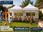 Pavillon 3x6 m Festzelt Partyzelt Zelt - Galerie - Bild 2