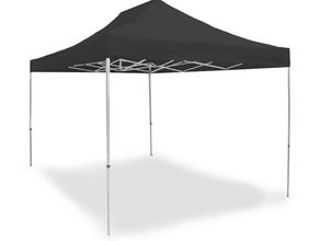 Partyzelt / Pavillion / Zelt / Klappzelt 3 x 3m TIM schwarz