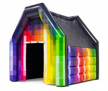Disco Party Zelt inkl. Musikbox, Partylichter