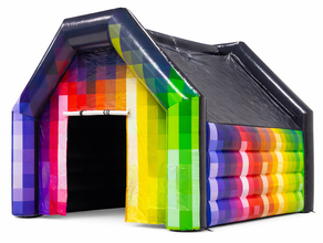 Disco Party Zelt inkl. Musikbox, Partylichter