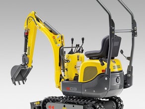 MINIBAGGER WN 803 ohne Kabine