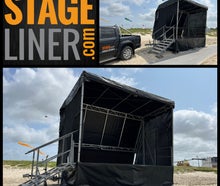 Mobile Bühne, Trailerbühne, Bühne Stageliner 15, Spielfläche 5x3m