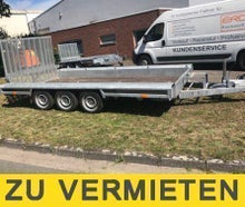 Baumaschinenanhänger 3500 kg