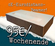 Der High-End-Kinoabend für Zuhause: Mieten Sie den LG HU915QE CineBeam 4K Ultrakurzdistanz-Laser-TV!