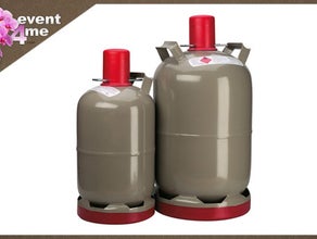 Gasflasche 11 kg inkl. Füllung, Propangas, Camping, Grill, Propan Gas Heiz Flasche von event4me aus Mannheim