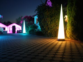 Aircone - aufblasbare Lichtsäule mit LED-Modulen