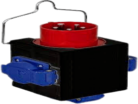 16A Powersplit mieten – Kabel & Adapter
