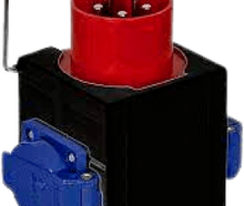 16A Powersplit mieten – Kabel & Adapter