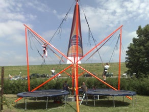 Kombipaket - Trampolin + Hüpfburg mieten