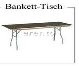 Bankett-Tisch - 1,80 m x 0,80 m