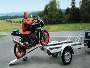Motorradtransporter 1 Motorrad