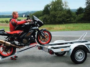 Motorradtransporter 1 Motorrad