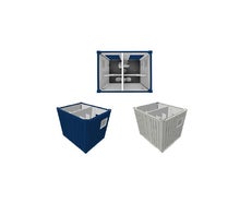 Sanitärcontainer Damen/Herren 10 Fuß 3,00x2,50m