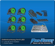 Zeltbeleuchtung Set 9 LED