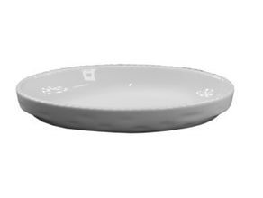Auflaufform Oval