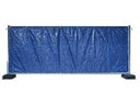 Sichtschutzplane blau