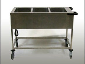 Bainmarie Wagen 3x1/1 GN, 230V, 60Hz, 2,1KW