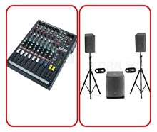 Pa Anlage inkl Mischpult , Ld Systems,  Soundcraft