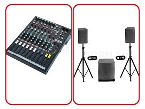 Pa Anlage inkl Mischpult , Ld Systems, Soundcraft