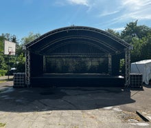 Rundbogen Bühne 8x6m / 48qm (GT-RBB8x6 Bühnendach)