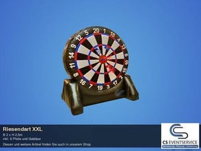 Riesendart XXL Dartscheibe Darts Pfeile werfen