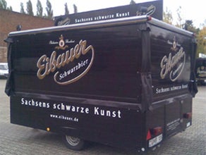 Bierwagen / Ausschankwagen 4-ltg (Eibauer Schwarzbier)