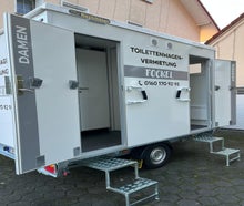 Toilettenwagen 2x Damen 1x Herren 1x Urinal