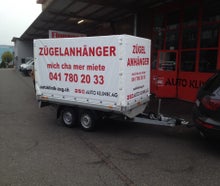 Zügelanhänger, Anhänger