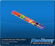 Konfetti Shooter Party 40cm