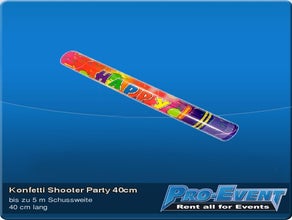 Konfetti Shooter Party 40cm