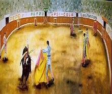 Spanischer Stierkampf Kulisse, Spanien, Stier, Bühnendekoration, Arena, Kampf, Tier
