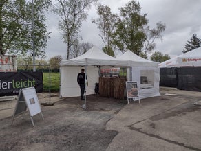 Partyzelt / Faltpavillon - 3x3m inkl. Zeltgewichte