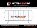 Absperrgitter - Mannesmanngitter - Drängelgitter 2,5m. mieten