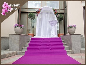 Hochzeitsteppich lila inkl. Versand 48 Std. deutschlandweit