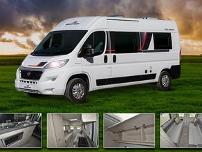 Fiat Toleno L – 2-Personen-Wohnmobil mit Dusche, WC & Küche.