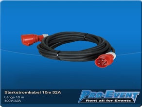 Starkstromkabel 10m 32A